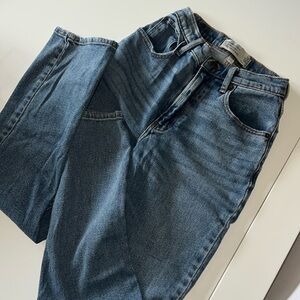 Abercrombie Curve Love 90s Straight Ultra High Rise Jeans